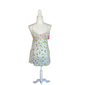 Betsey Johnson Intimates Fruit Print Babydoll Lingerie – Size M